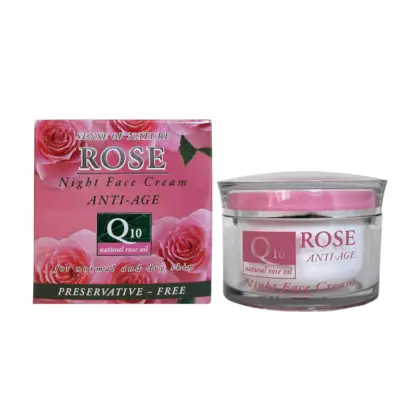 Nočný krém na tvár Ruža 50 ml – DiaRosa kozmetika